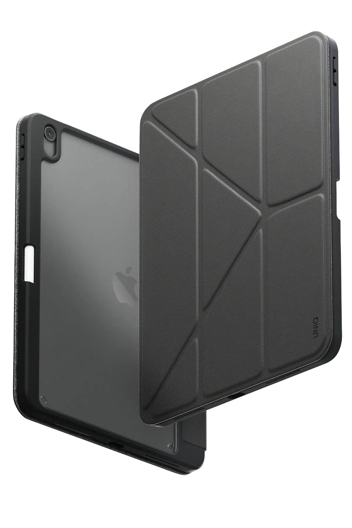 Uniq Apple iPad 2025 10.9 (10.nesil) A16 Moven Standlı Tablet Kapak - Gri