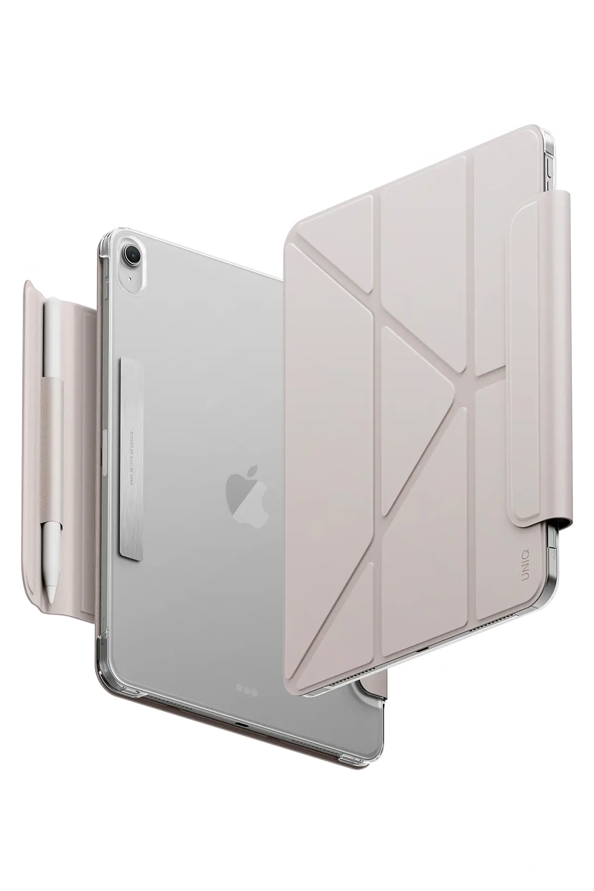 Uniq Apple iPad Air 11 (2024) Camden Lite Kalemlikli Tablet Kapak - Bej