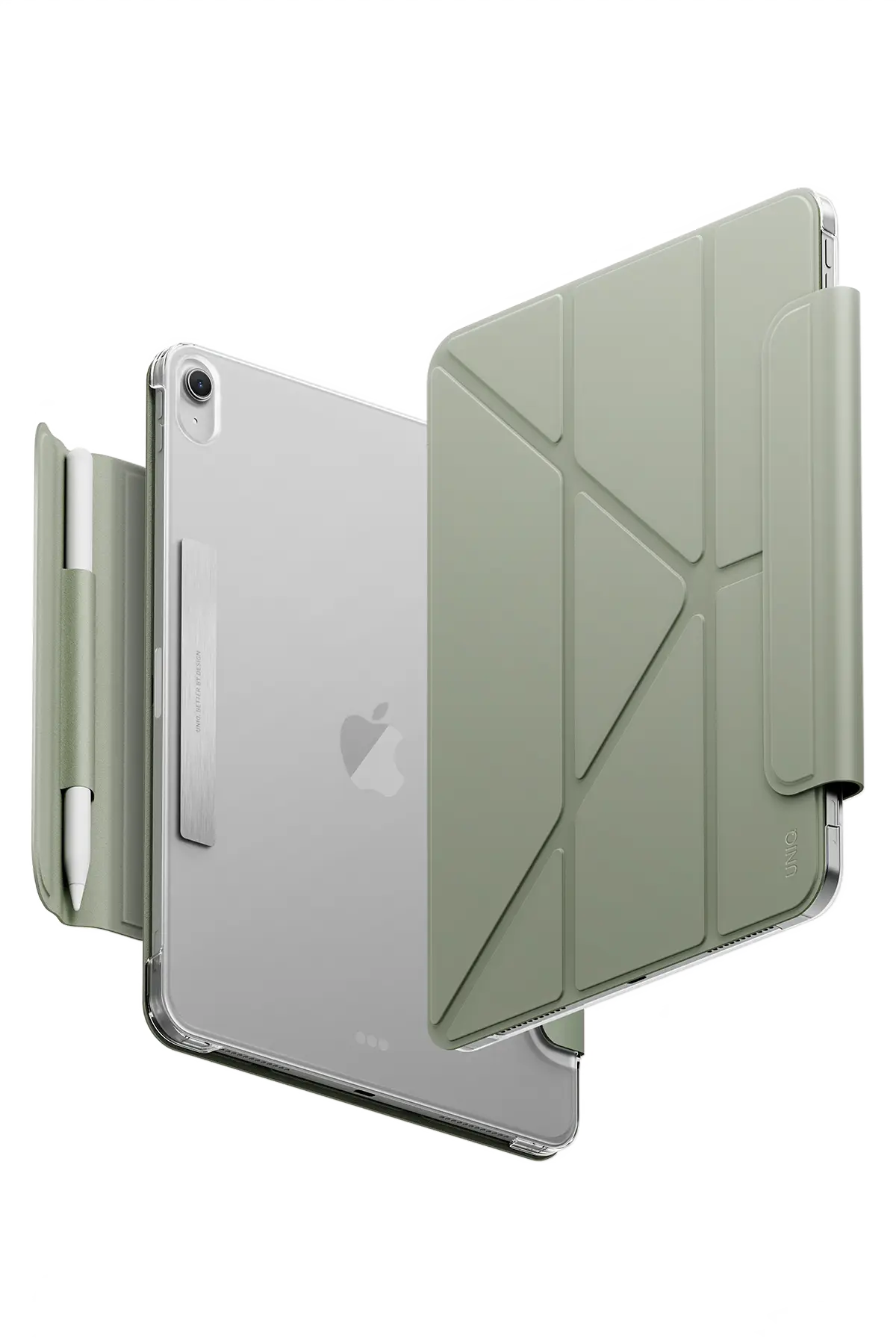 Uniq Apple iPad Air 11 (2024) Camden Lite Kalemlikli Tablet Kapak - Yeşil