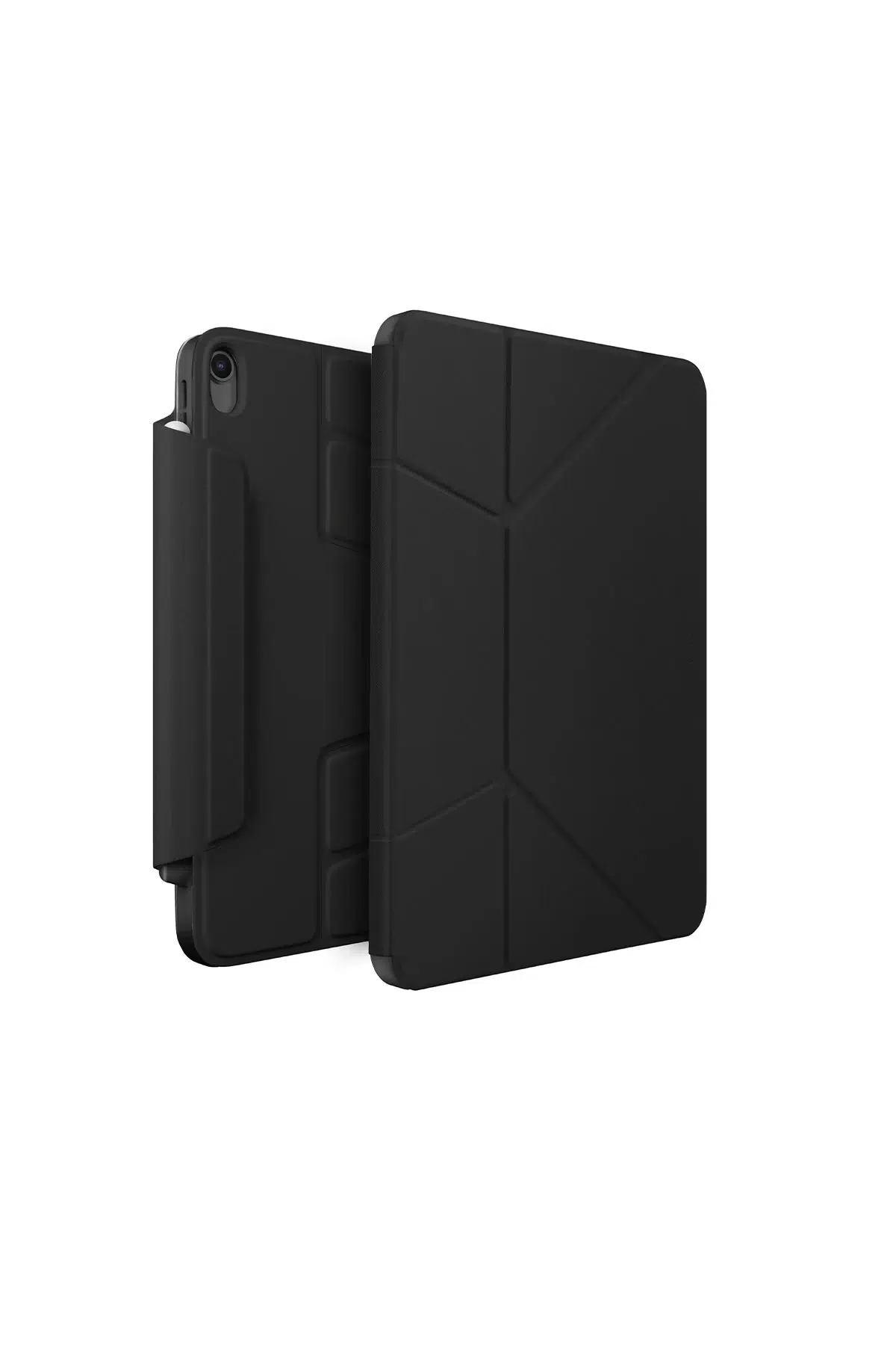 Uniq Apple iPad Air 11 (2024) Ryze Standlı Katlanabilir Tablet Kapak - Siyah