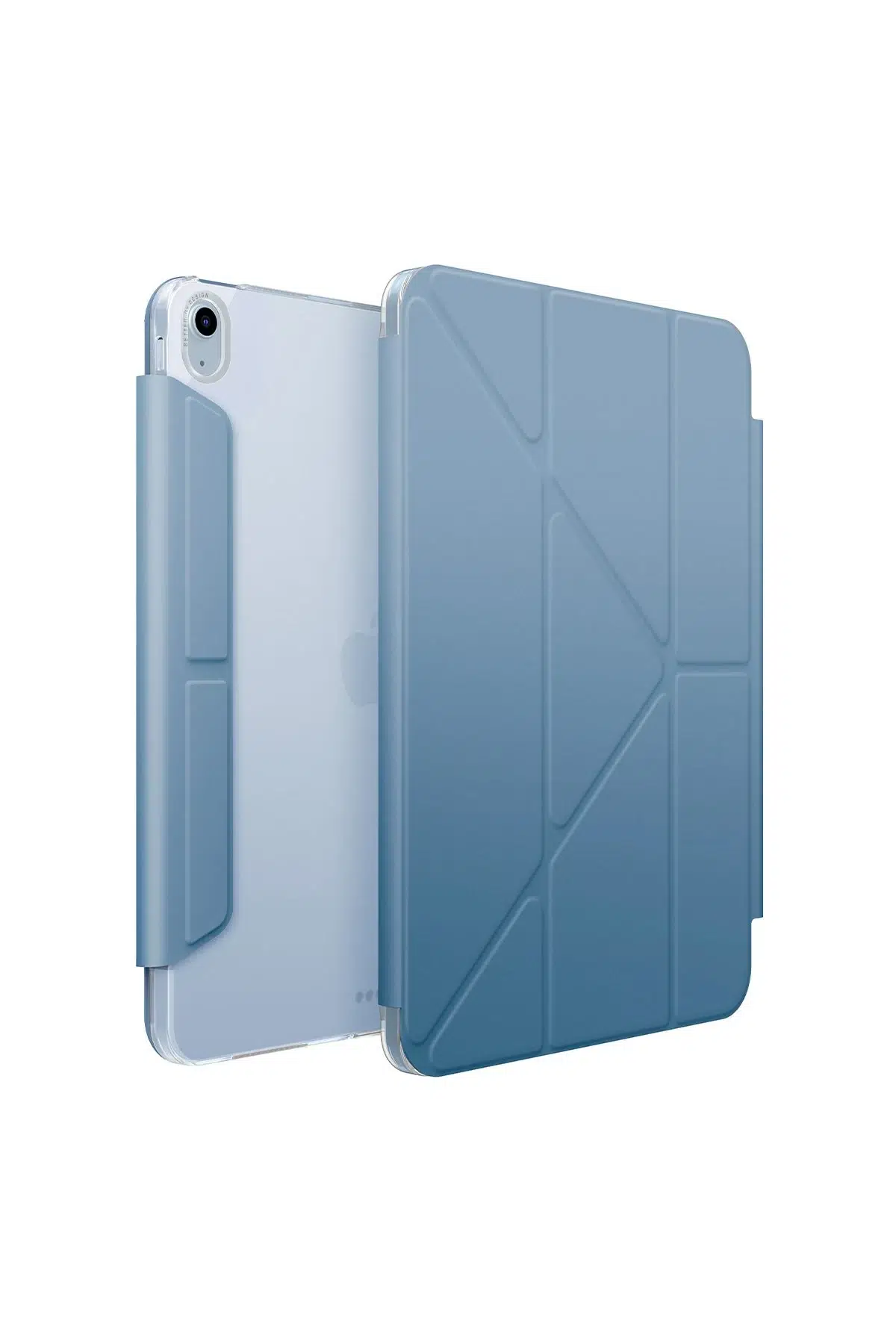 Uniq Apple iPad Air 13 (2024) Camden Katlanabilir Tablet Kapak - Koyu Mavi