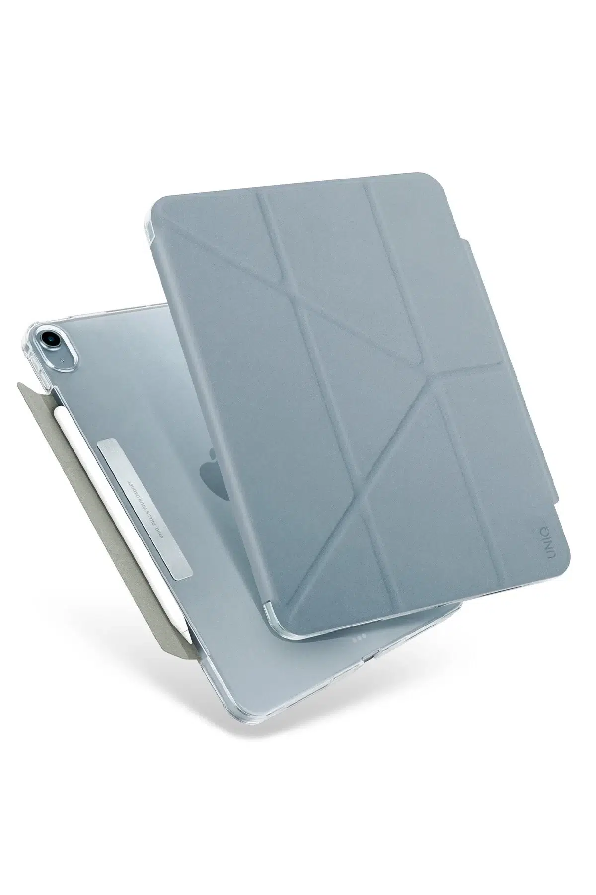 Uniq Apple iPad Air 4 10.9/iPad 2025 10.9 10.Nesil (A16) Camden Katlanabilir Tablet Kapak - Açık Mavi