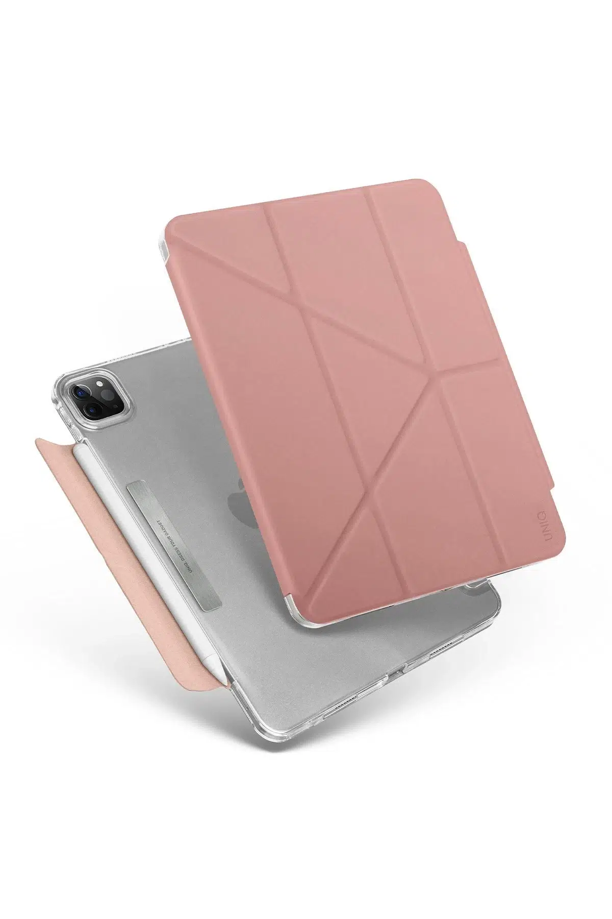 Uniq Apple iPad Pro 11 (2022) Camden Katlanabilir Tablet Kapak - Pembe