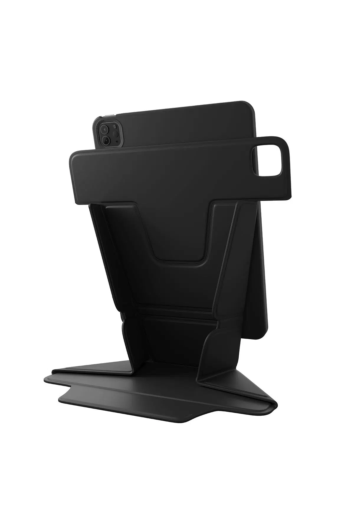 Uniq Apple iPad Pro 11 (2024) Ryze Standlı Katlanabilir Tablet Kapak - Siyah