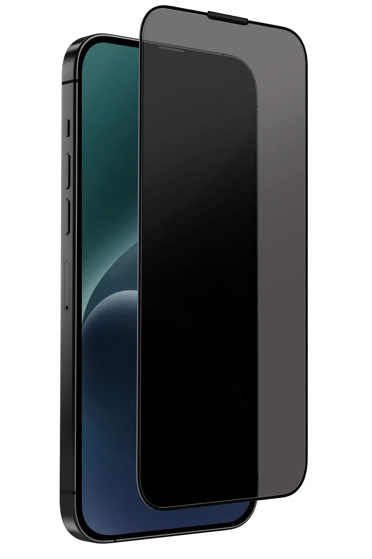 Uniq Apple iPhone 14 Optix Hayalet Cam Ekran Koruyucu - Siyah