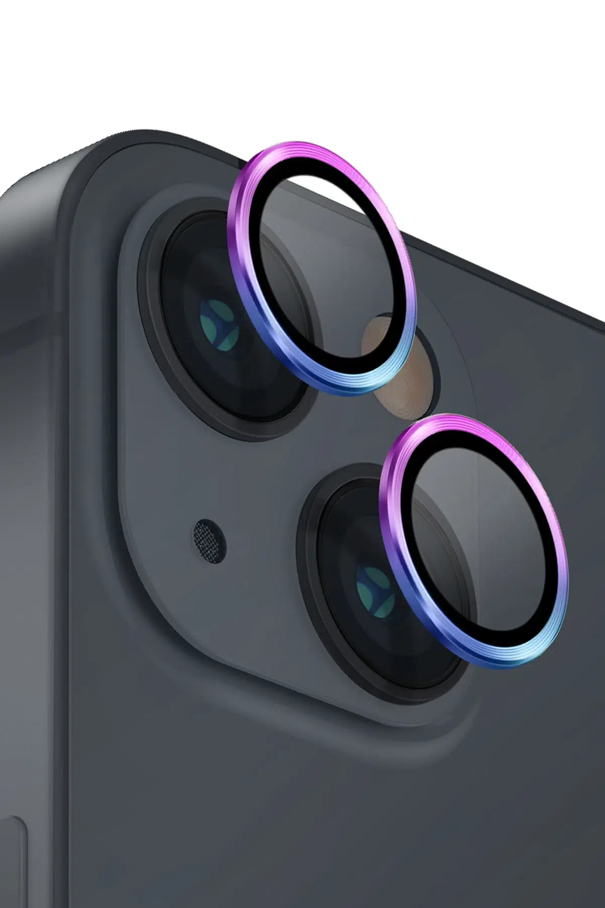 Uniq Apple iPhone 14 Optix Kamera Lens Koruyucu - Rainbow