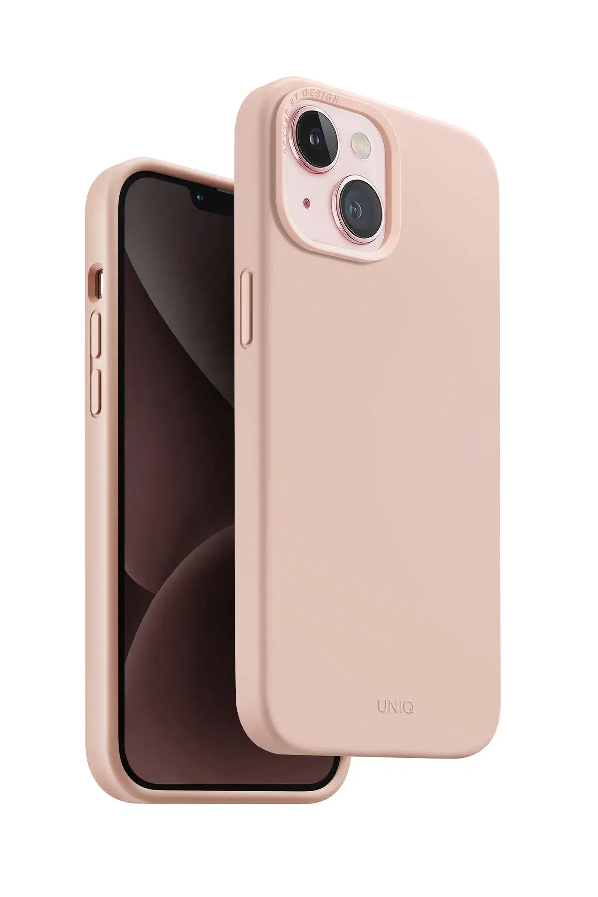 Uniq Apple iPhone 14 Plus Lino Hue Magsafe Kapak - Pembe