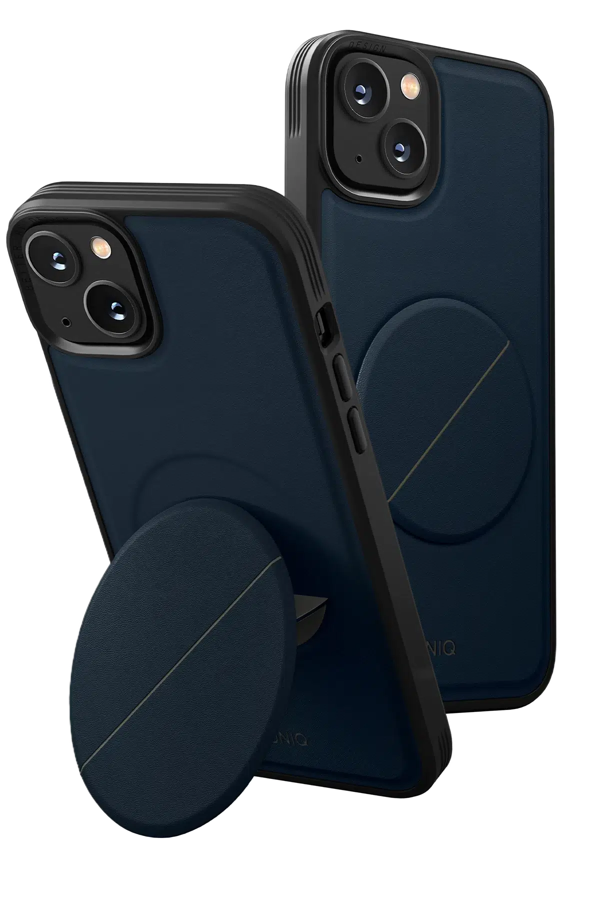 Uniq Apple iPhone 14 Plus Novo Standlı Kapak - Mavi