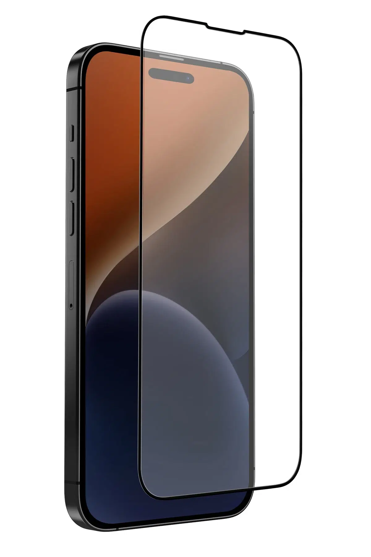Uniq Apple iPhone 14 Plus Optix Mat Ekran Koruyucu - Siyah