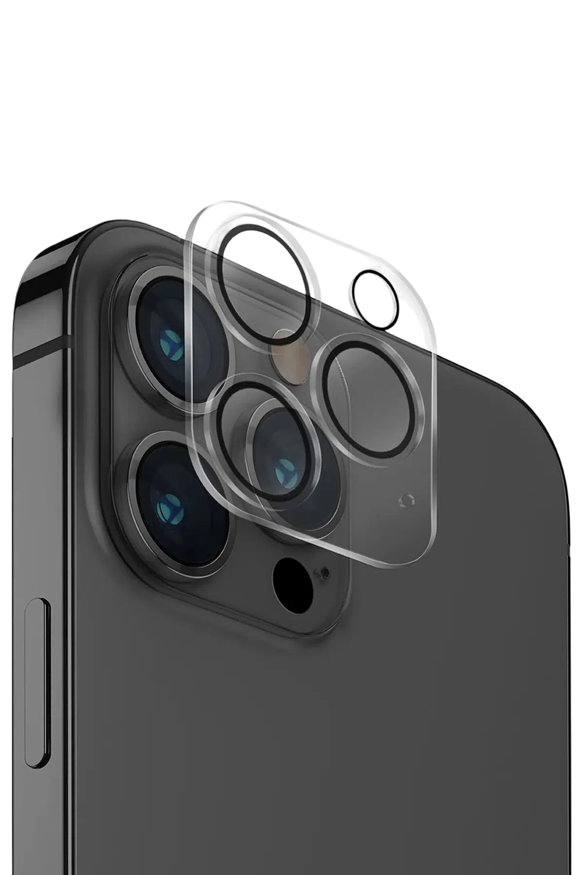Uniq Apple iPhone 14 Pro Max Optix Kamera Lens Koruyucu - Şeffaf