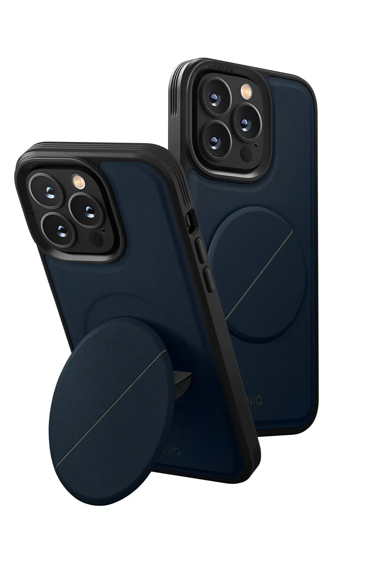 Uniq Apple iPhone 14 Pro Novo Standlı Kapak - Mavi