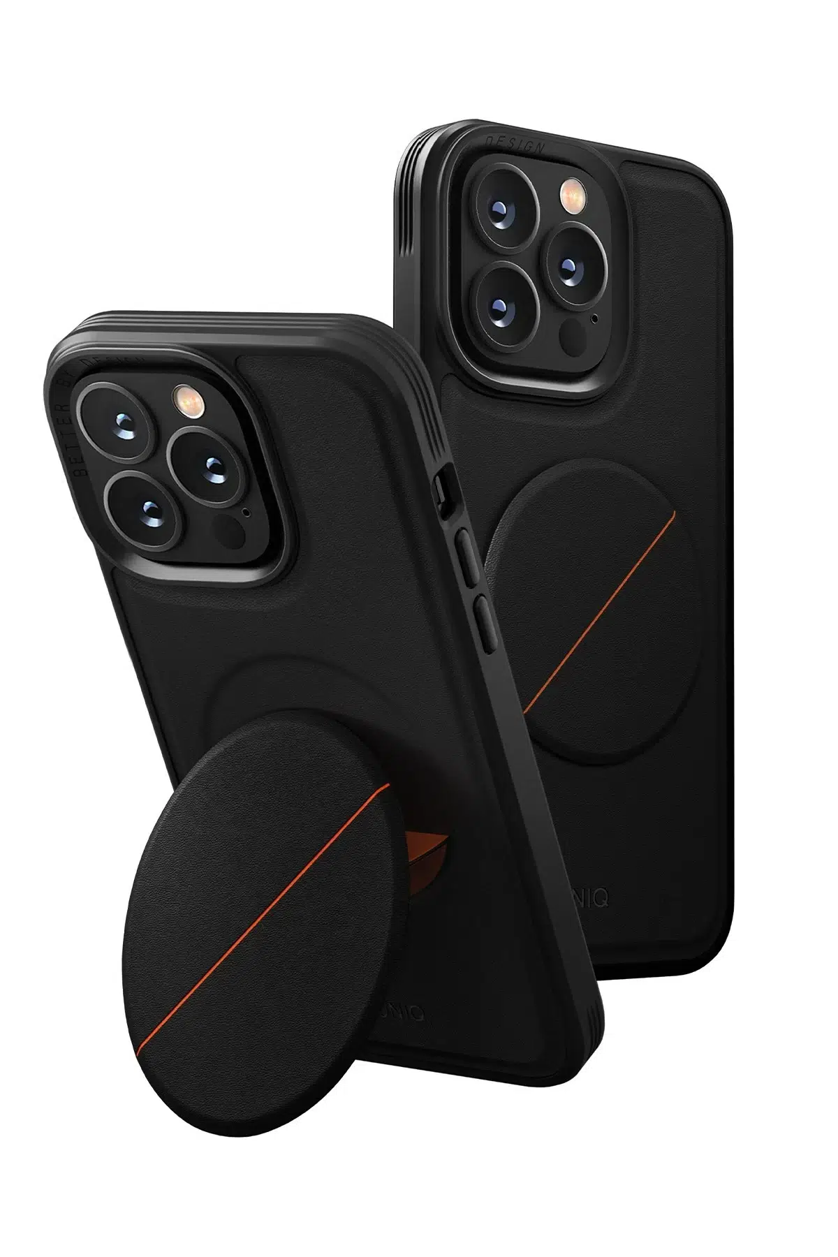 Uniq Apple iPhone 14 Pro Novo Standlı Kapak - Siyah