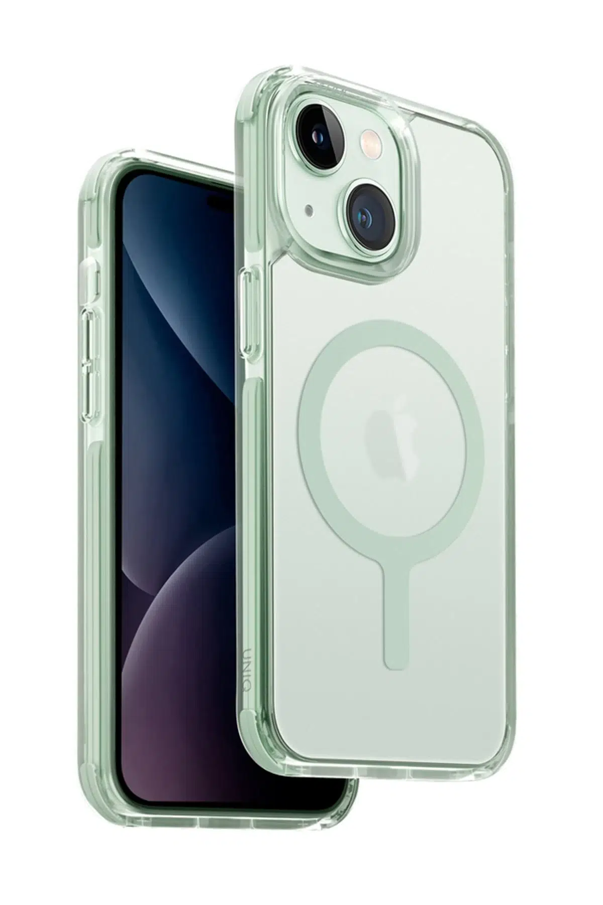 Uniq Apple iPhone 15 Combat Magsafe Kapak - Yeşil