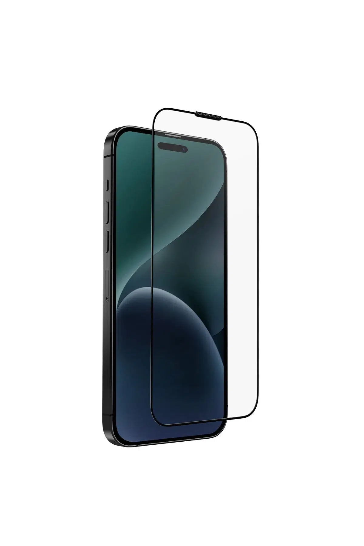 Uniq Apple iPhone 15 Pro Max Optix Anti Reflective Cam Ekran Koruyucu - Siyah