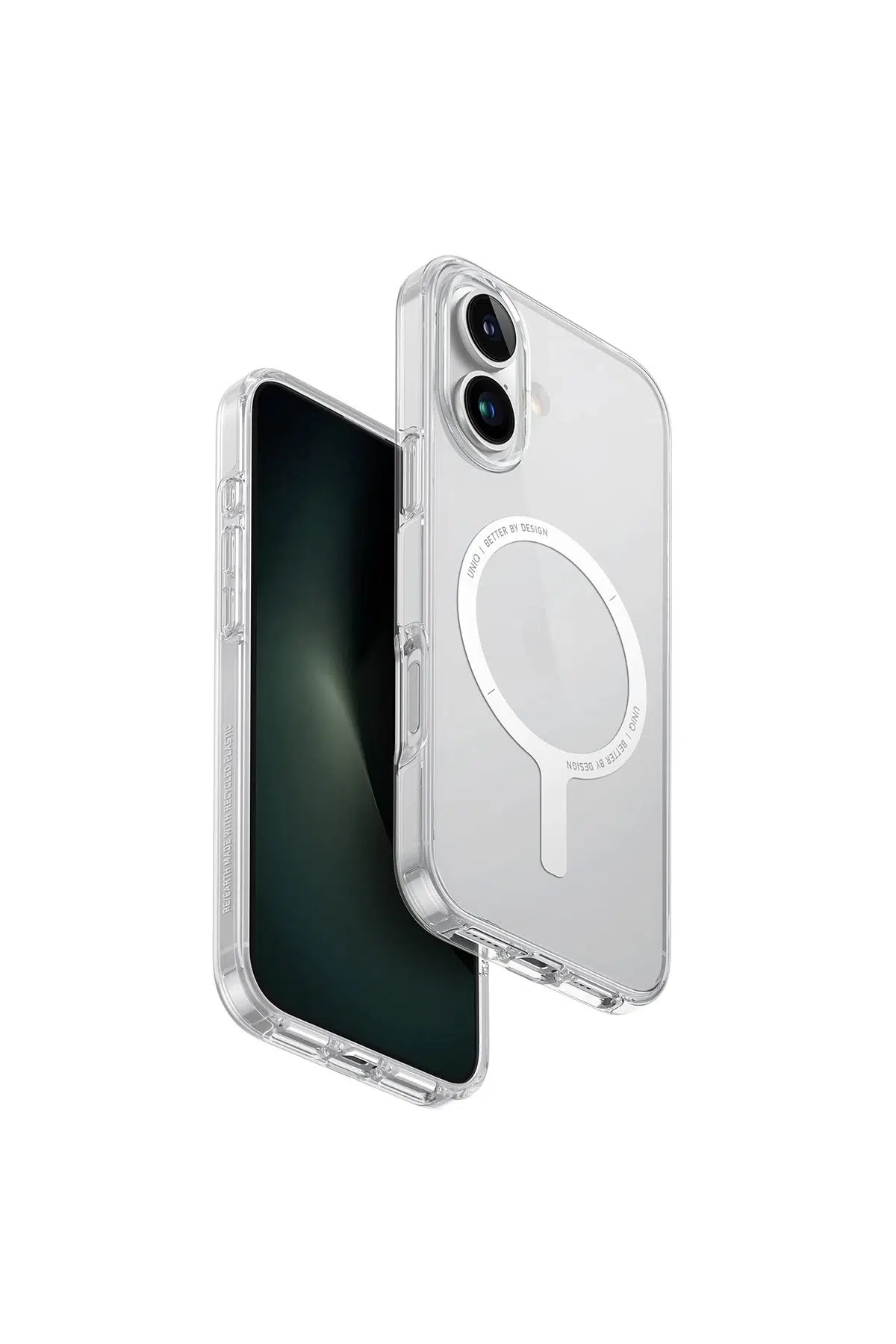 Uniq Apple iPhone 16 Plus Clario Magsafe Kapak - Şeffaf