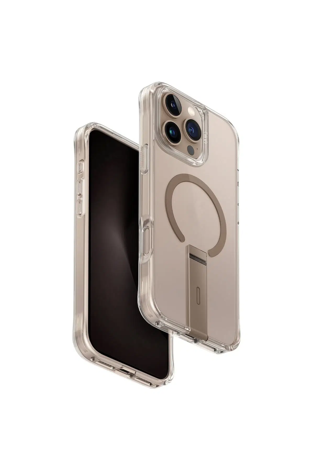 Uniq Apple iPhone 16 Pro Eleva Standlı Magsafe Kapak - Gold