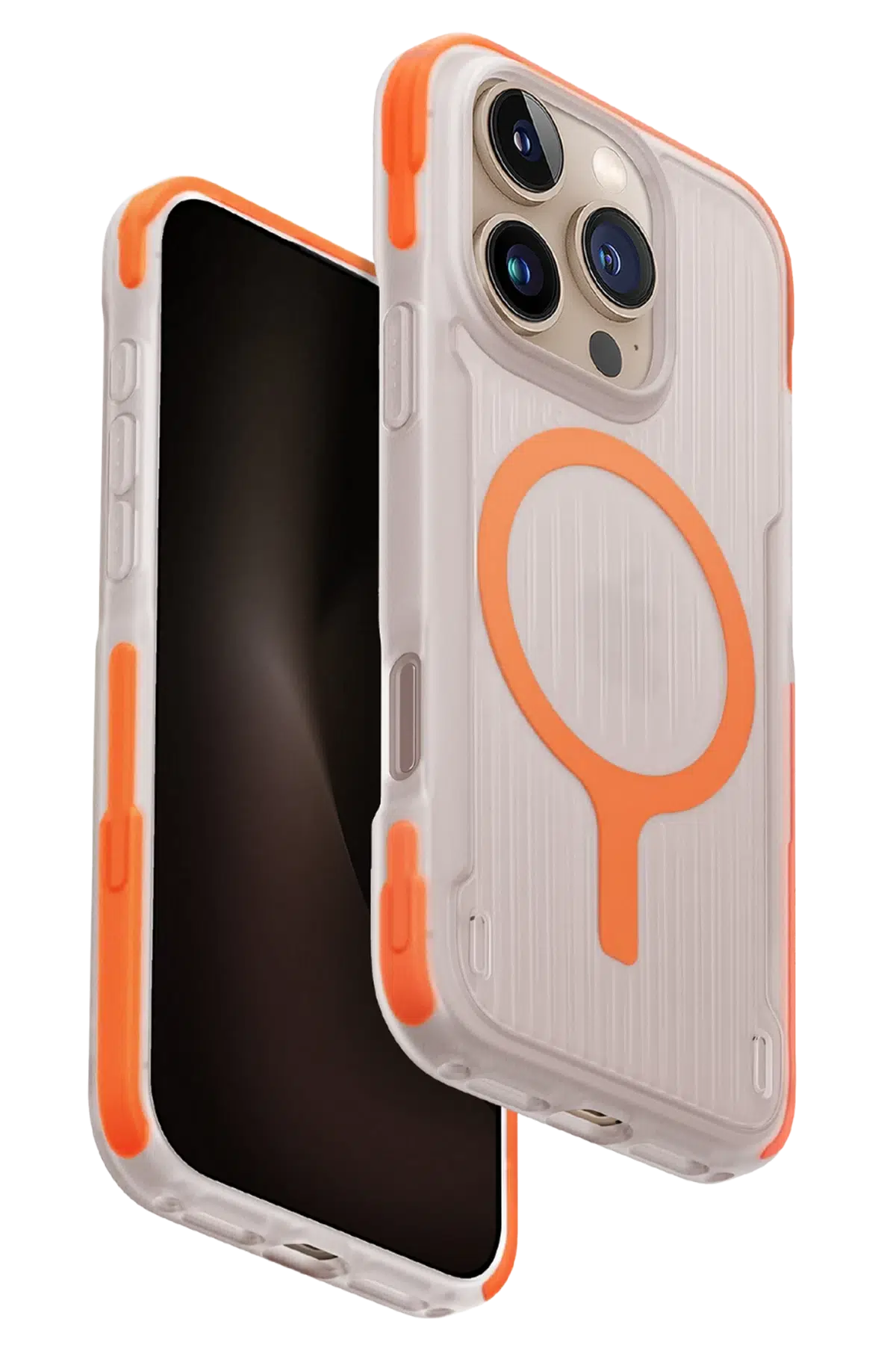 Uniq Apple iPhone 16 Pro Max Combat Active Magsafe Kapak - Turuncu
