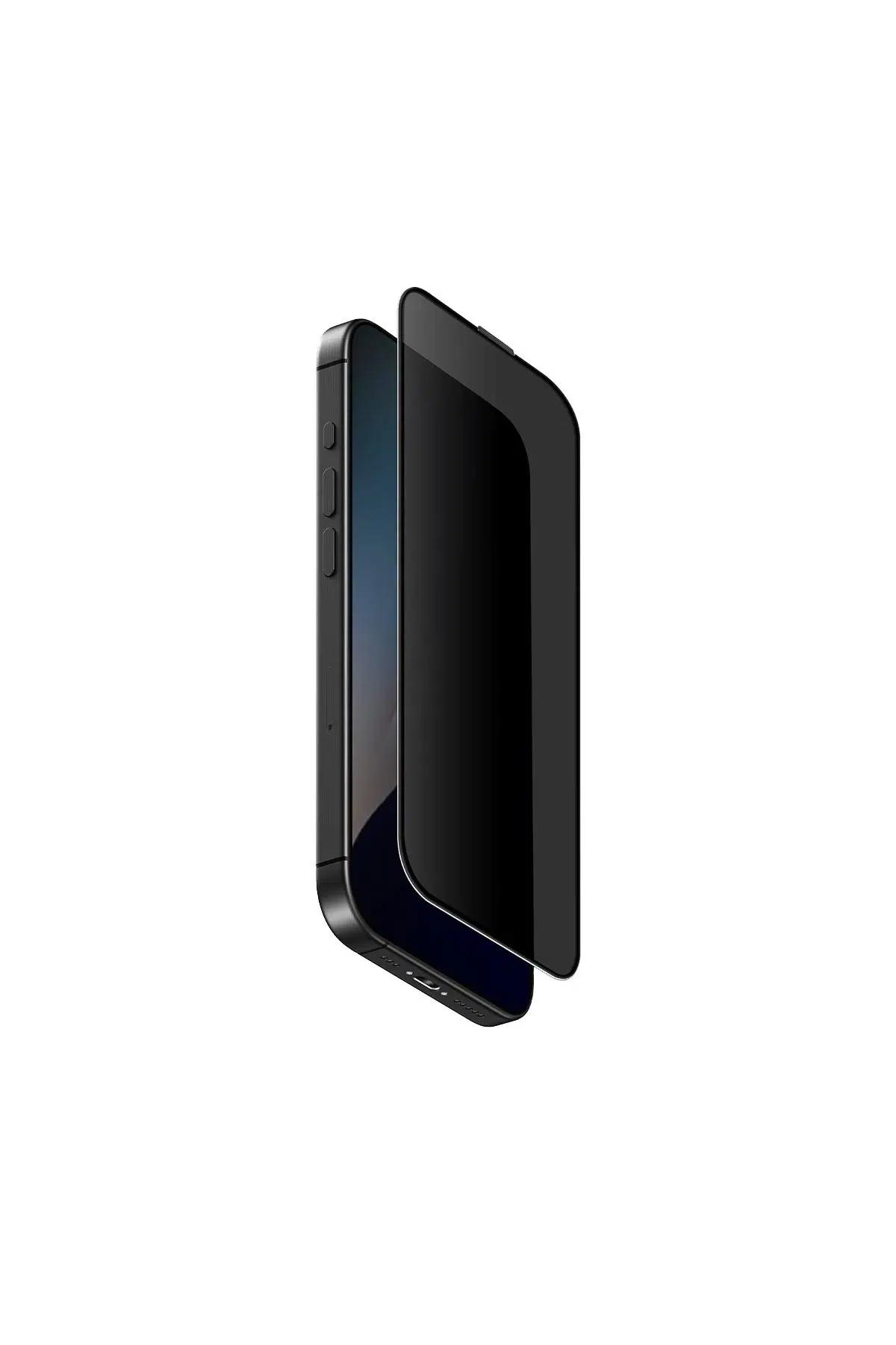 Uniq Apple iPhone 16 Pro Optix Hayalet Cam Ekran Koruyucu - Siyah