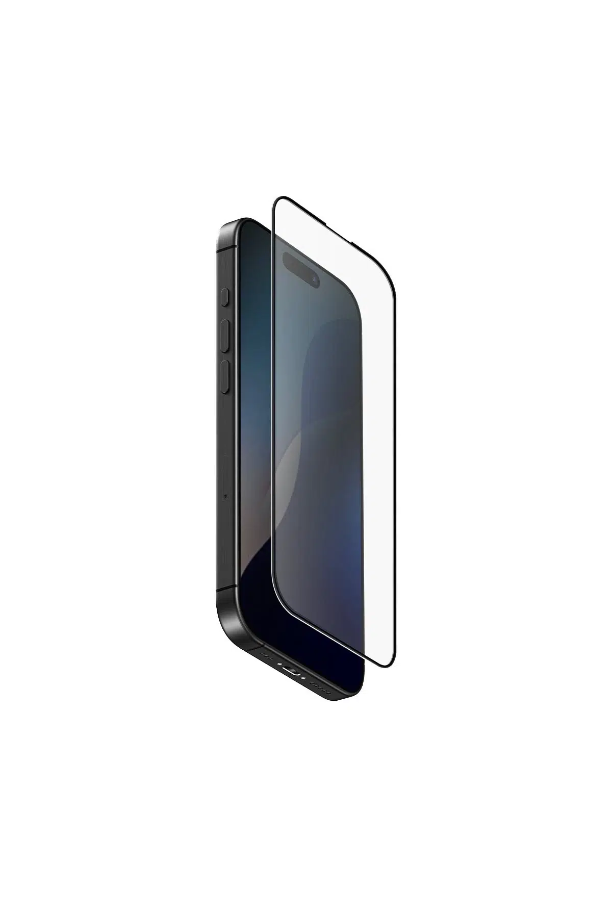Uniq Apple iPhone 16 Pro Optix Mat Ekran Koruyucu - Siyah