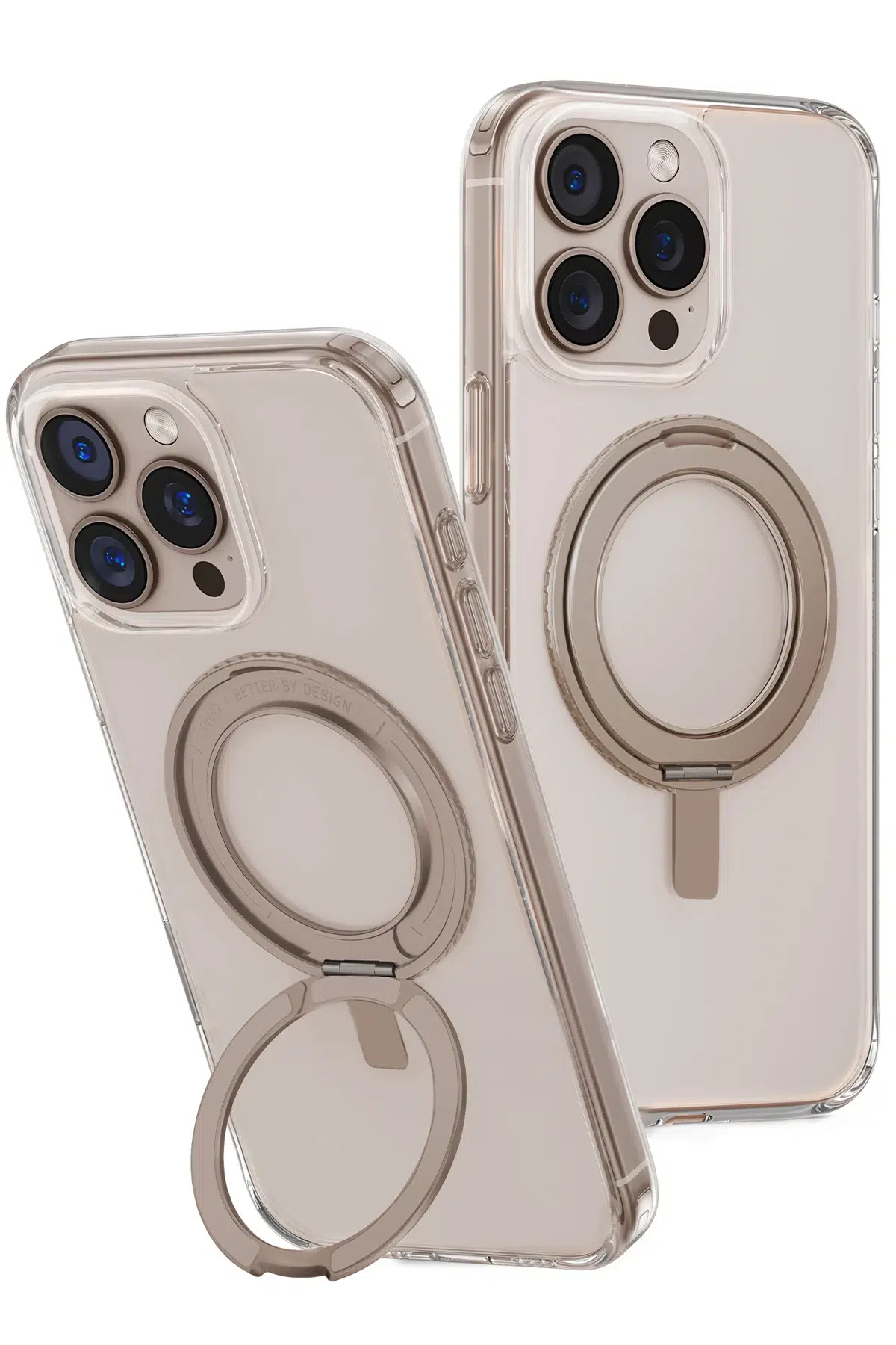 Uniq Apple iPhone 16 Pro Swivix Rotating Kickstand Kapak - Gold