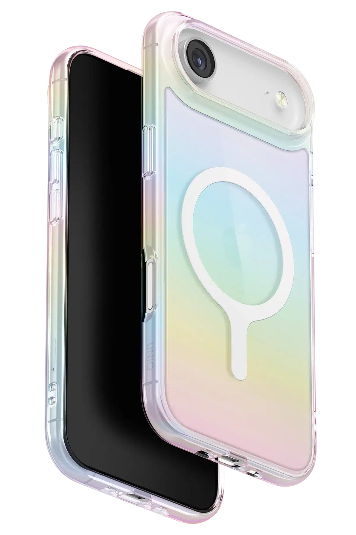 Uniq Apple iPhone 17 Air Iridescia Magsafe Kapak - Rainbow