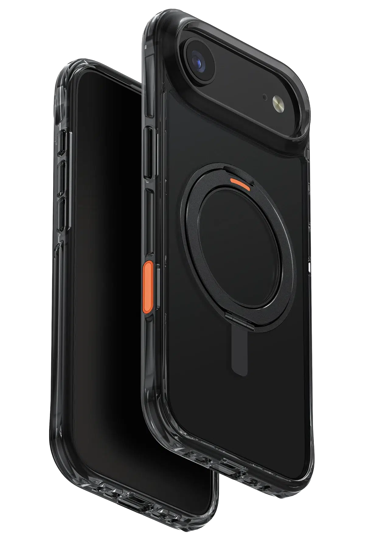 Uniq Apple iPhone 17 Air Swivix Rotating Kickstand Kapak - Siyah