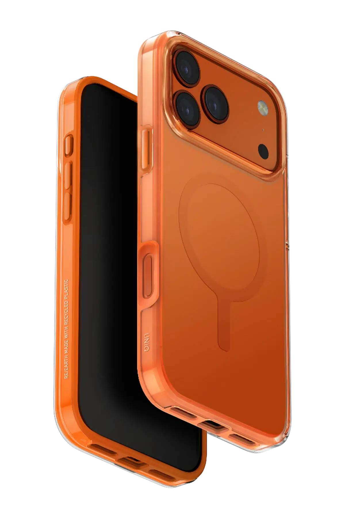 Uniq Apple iPhone 17 Pro Clario Magsafe Kapak - Turuncu