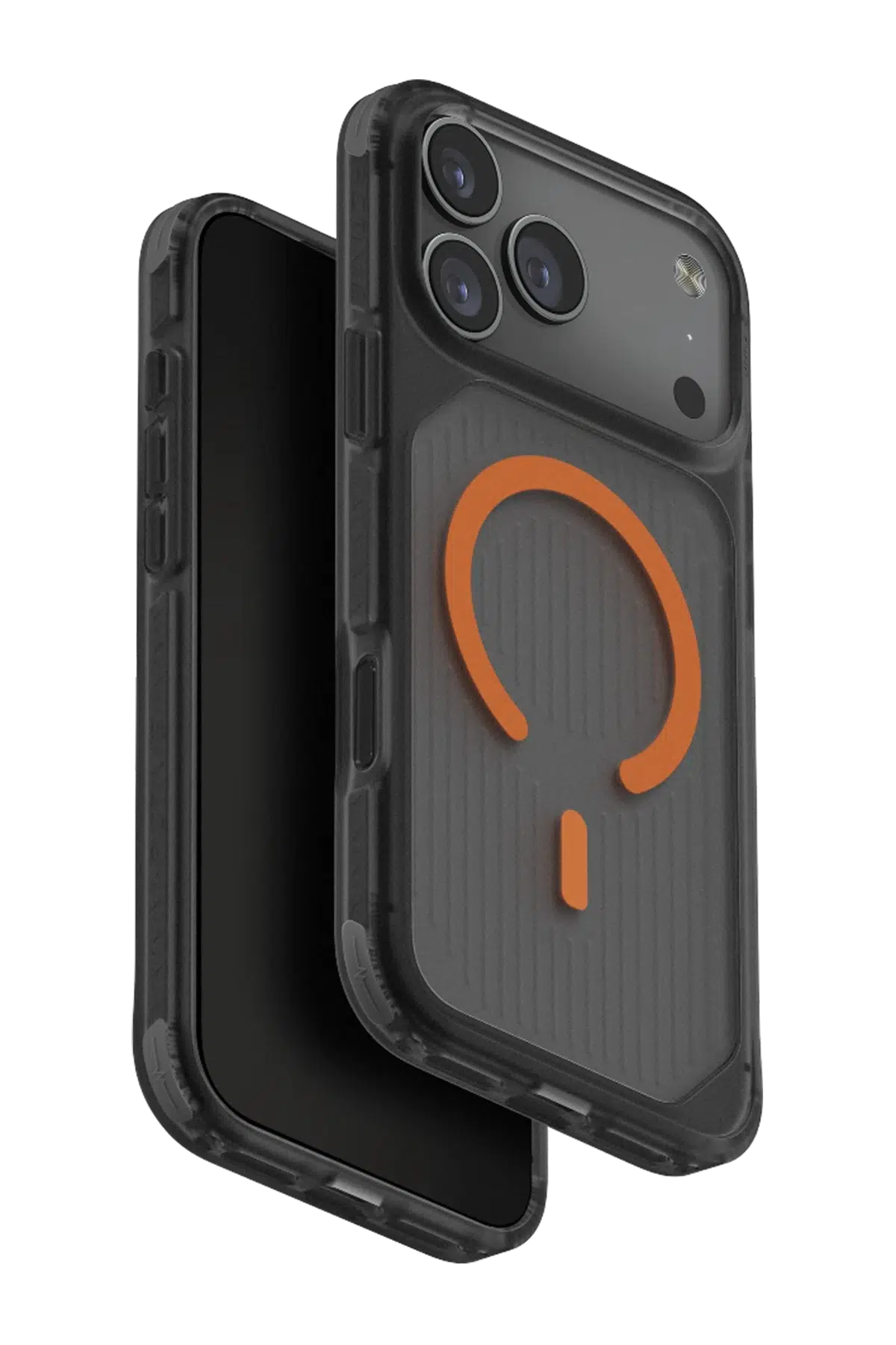 Uniq Apple iPhone 17 Pro Combat Active Magsafe Kapak - Siyah-Turuncu