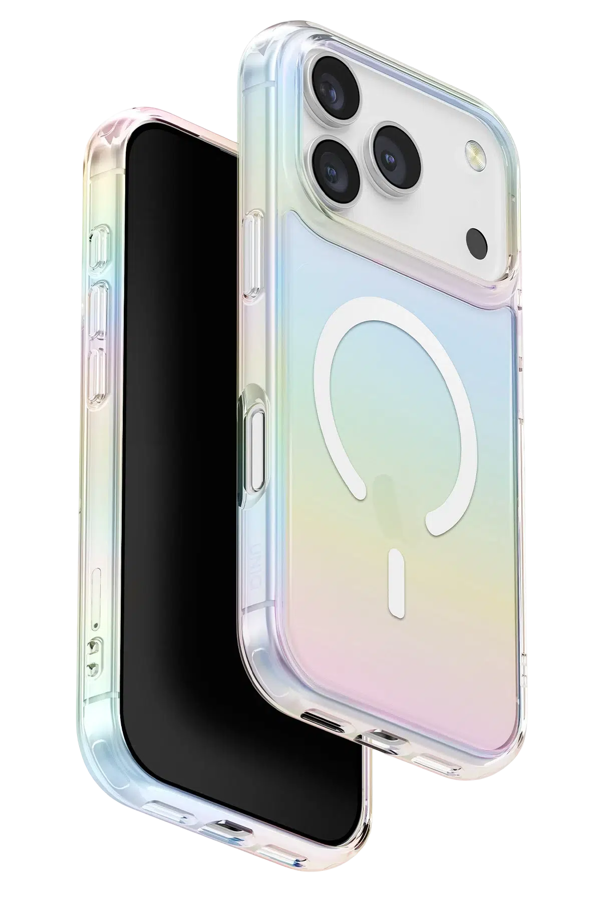 Uniq Apple iPhone 17 Pro Iridescia Magsafe Kapak - Rainbow