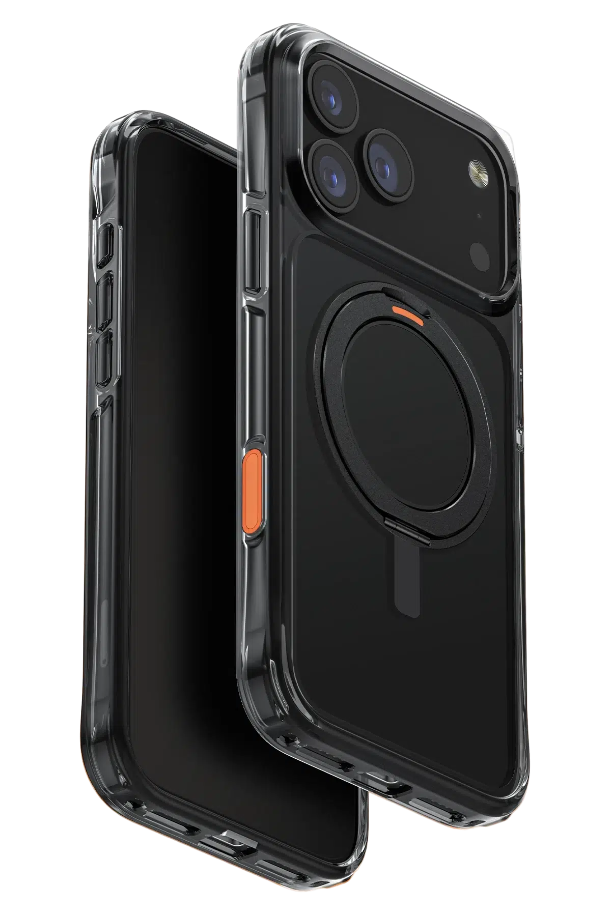 Uniq Apple iPhone 17 Pro Swivix Rotating Kickstand Kapak - Siyah