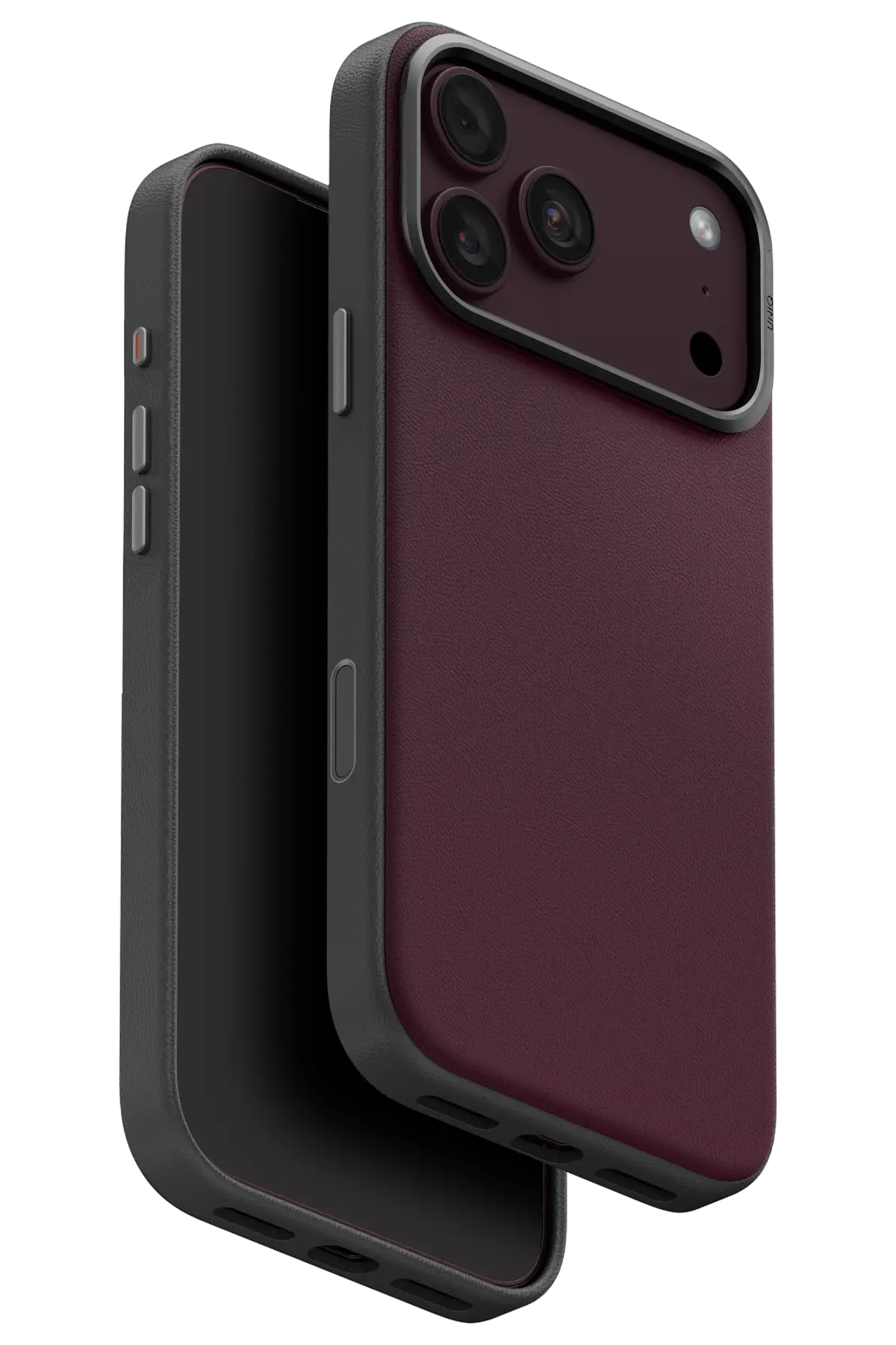 Uniq Apple iPhone 18 Pro Lyden DS Magsafe Kılıf - Bordo