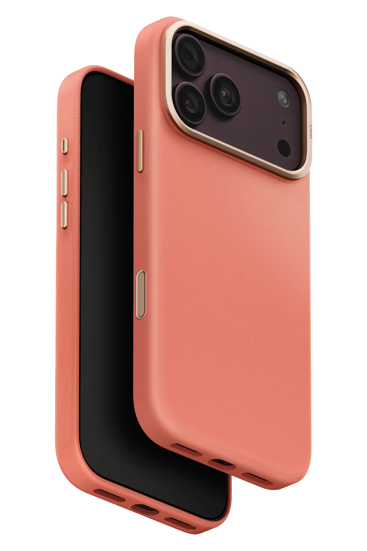 Uniq Apple iPhone 18 Pro Lyden Magsafe Deri Kapak - Kiremit