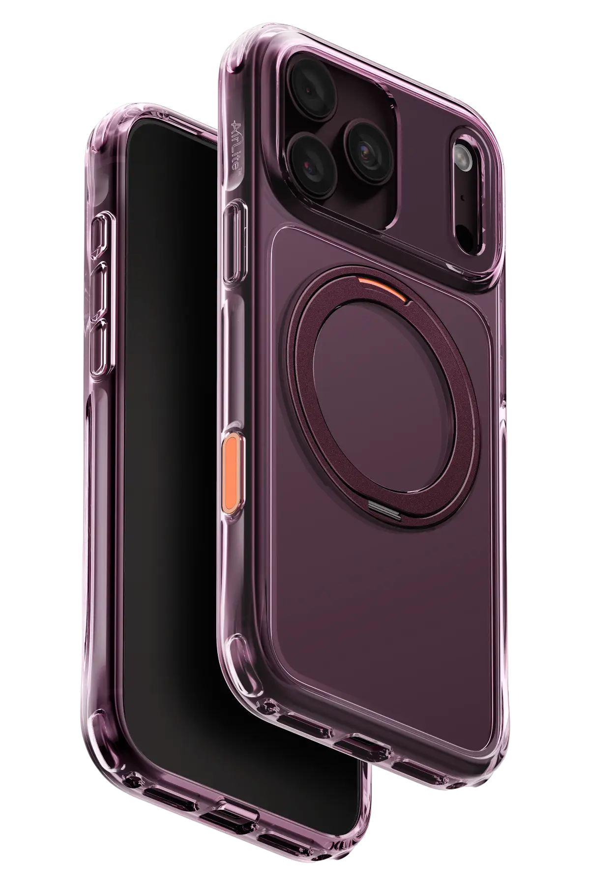 Uniq Apple iPhone 18 Pro Swivix Rotating Kickstand Kapak - Bordo