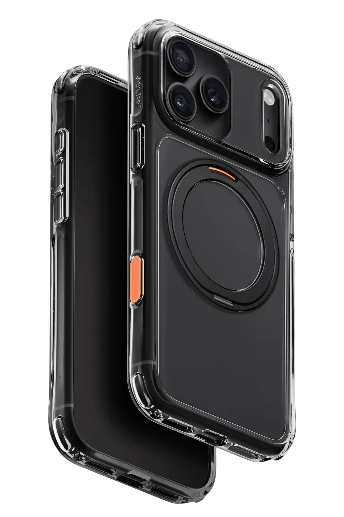 Uniq Apple iPhone 18 Pro Swivix Rotating Kickstand Kapak - Siyah
