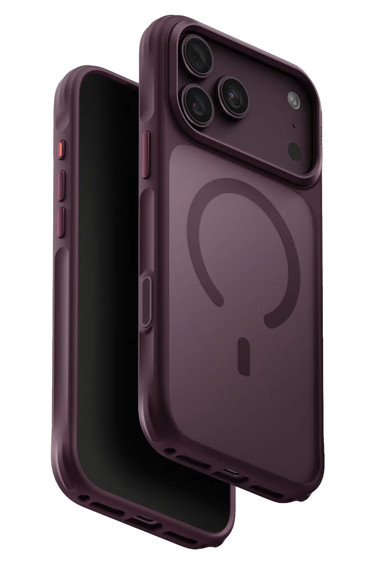 Uniq Apple iPhone 18 Pro Veren Magsafe Kapak - Bordo