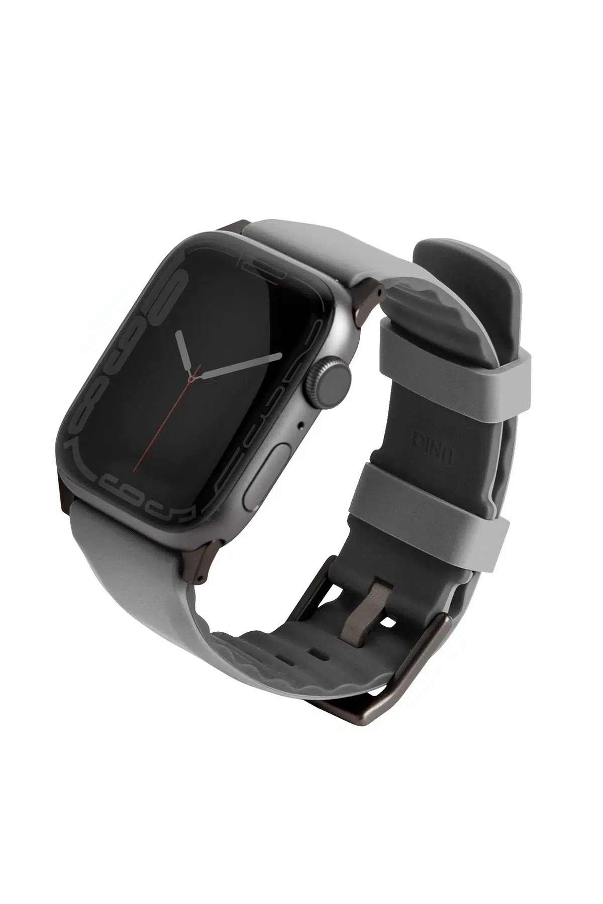Uniq Apple Watch 41mm Linus Airosoft Silikon Kordon - Gri