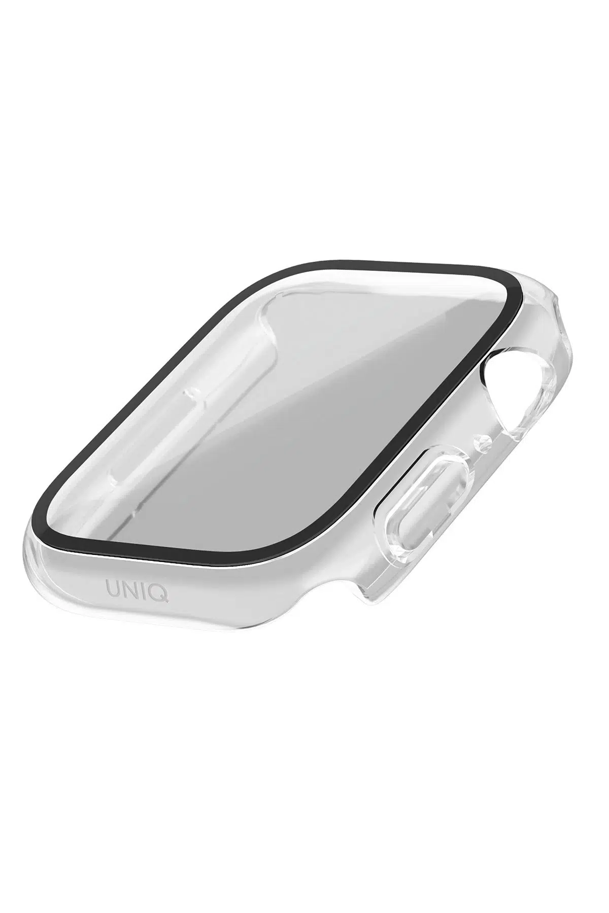 Uniq Apple Watch 41mm Nautic Camlı Kasa Ekran Koruyucu - Şeffaf