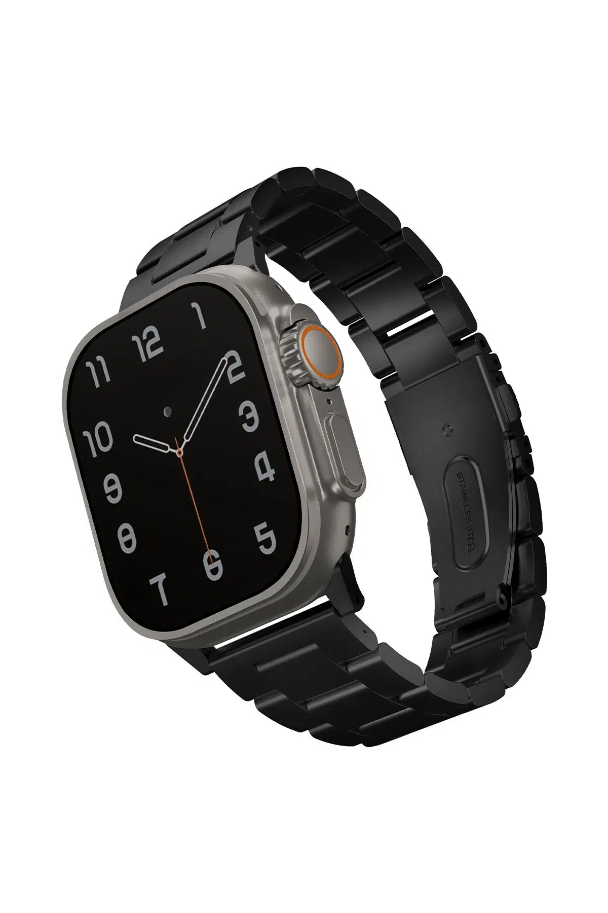 Uniq Apple Watch 42-44-45-49mm Osta Metal Kordon - Siyah