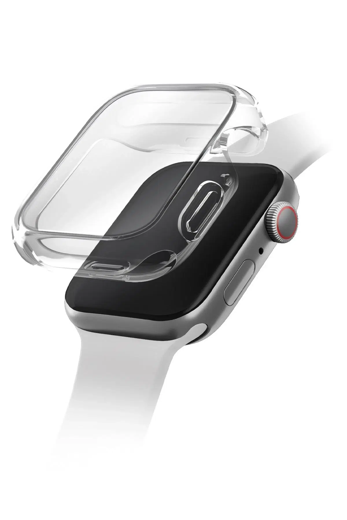 Uniq Apple Watch 42mm Garde Kasa Cam Ekran Koruyucu - Şeffaf
