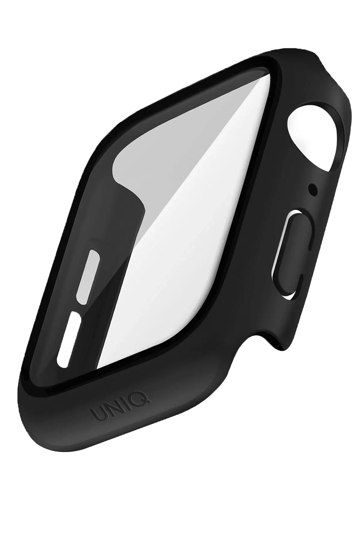 Uniq Apple Watch 42mm Nautic Camlı Kasa Ekran Koruyucu - Siyah