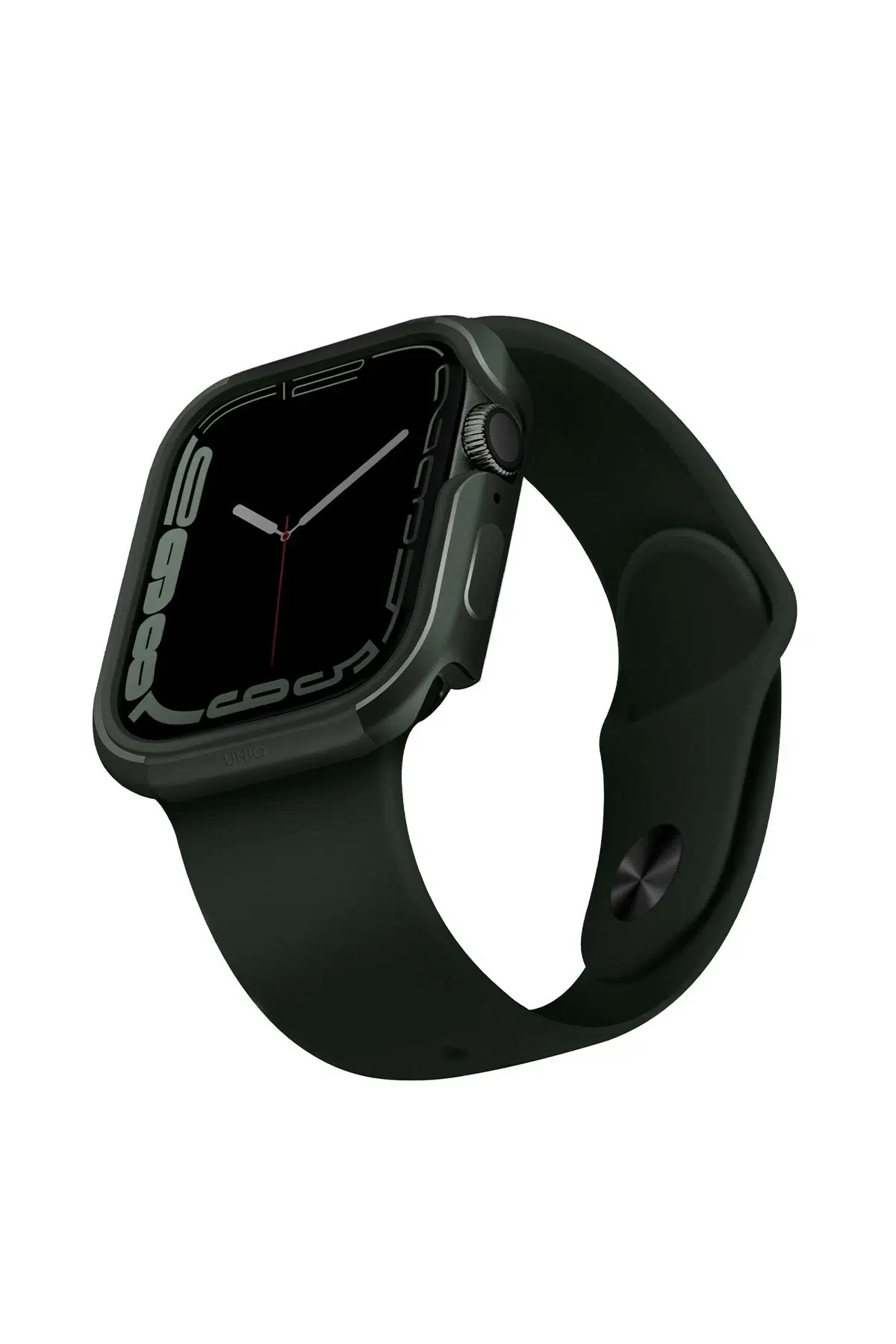 Uniq Apple Watch 45mm Valencia Saat Kasa Koruyucu - Koyu Yeşil