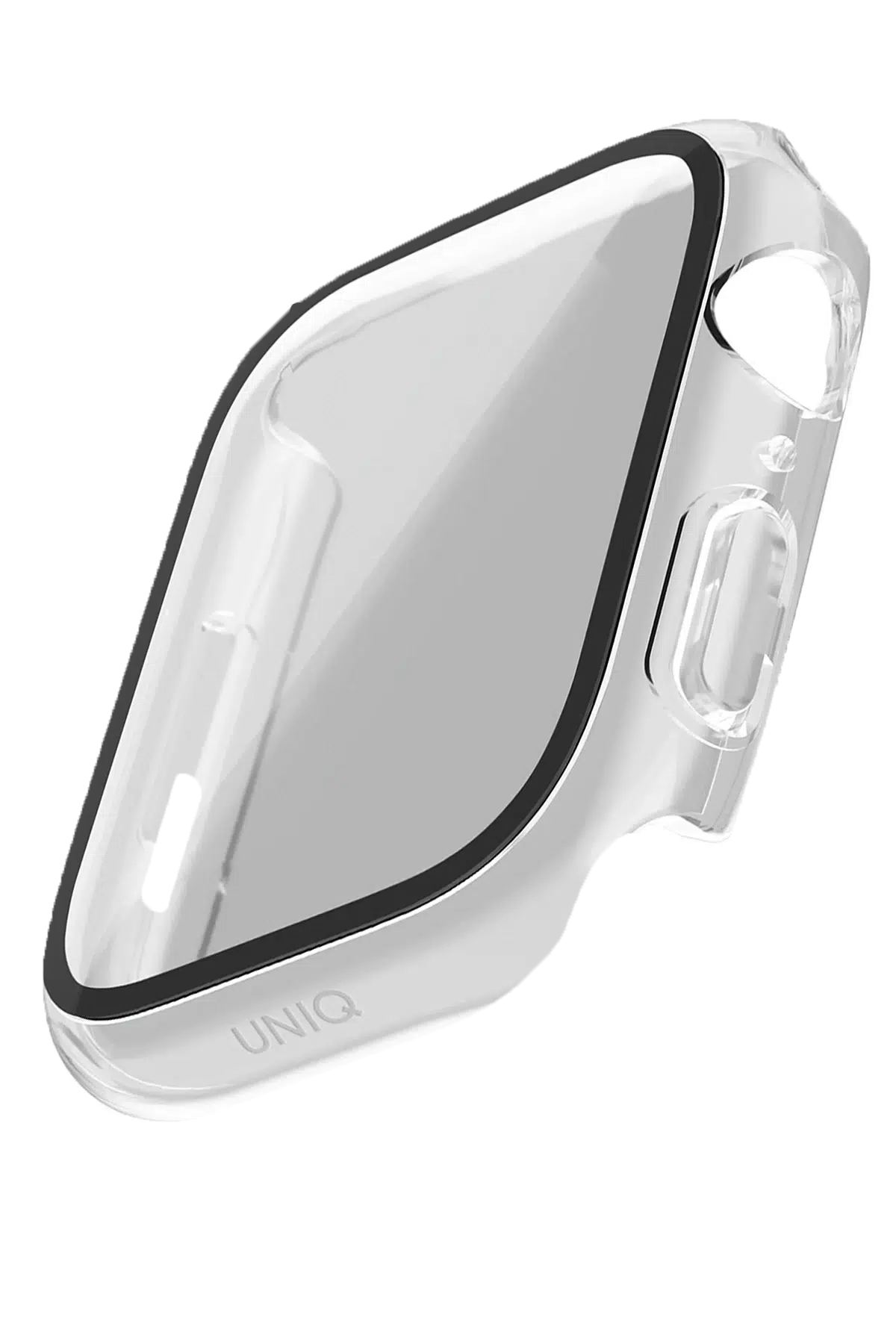 Uniq Apple Watch 46mm Nautic Camlı Kasa Ekran Koruyucu - Şeffaf