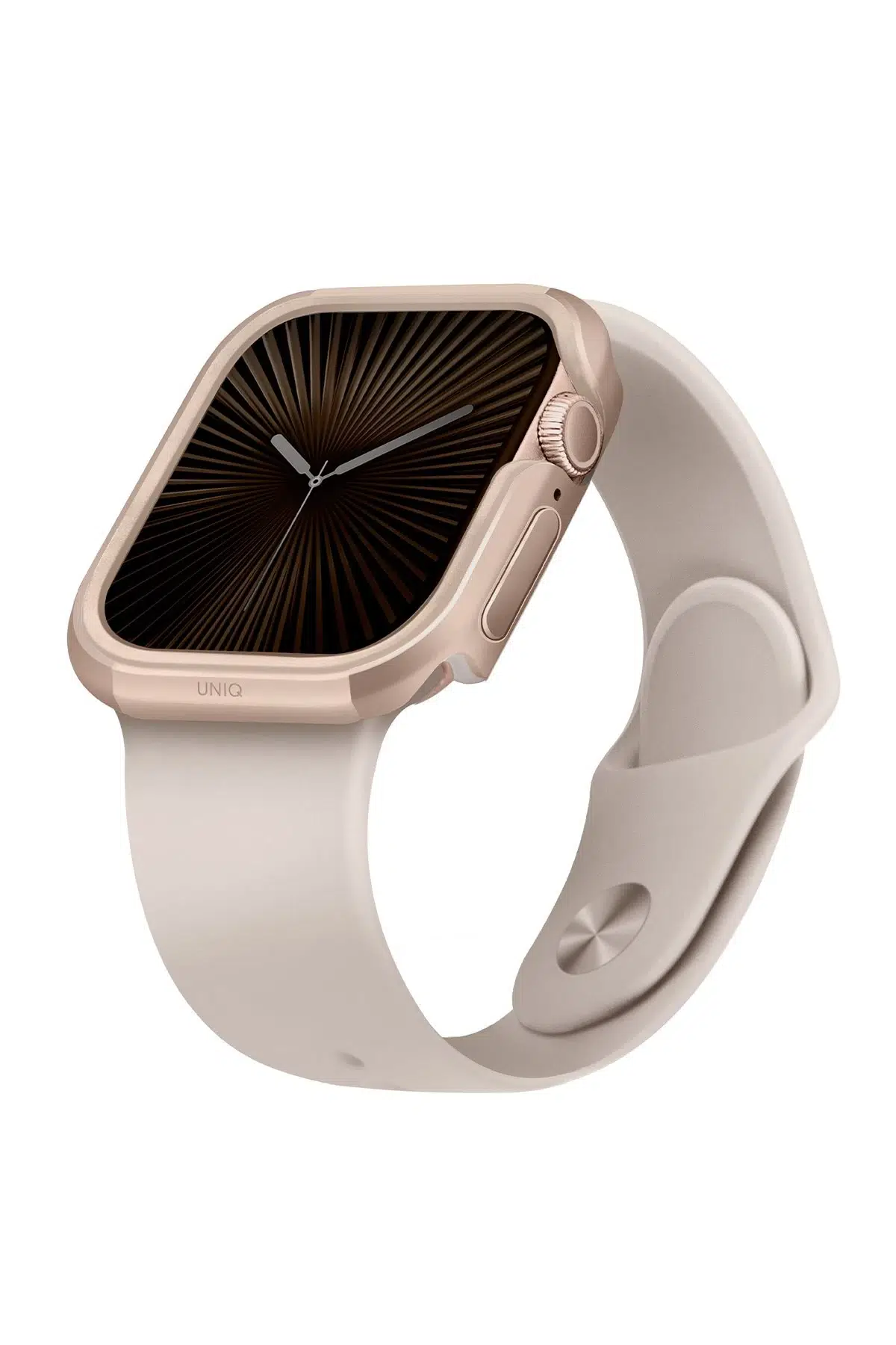 Uniq Apple Watch 46mm Valencia Saat Kasa Koruyucu - Gold