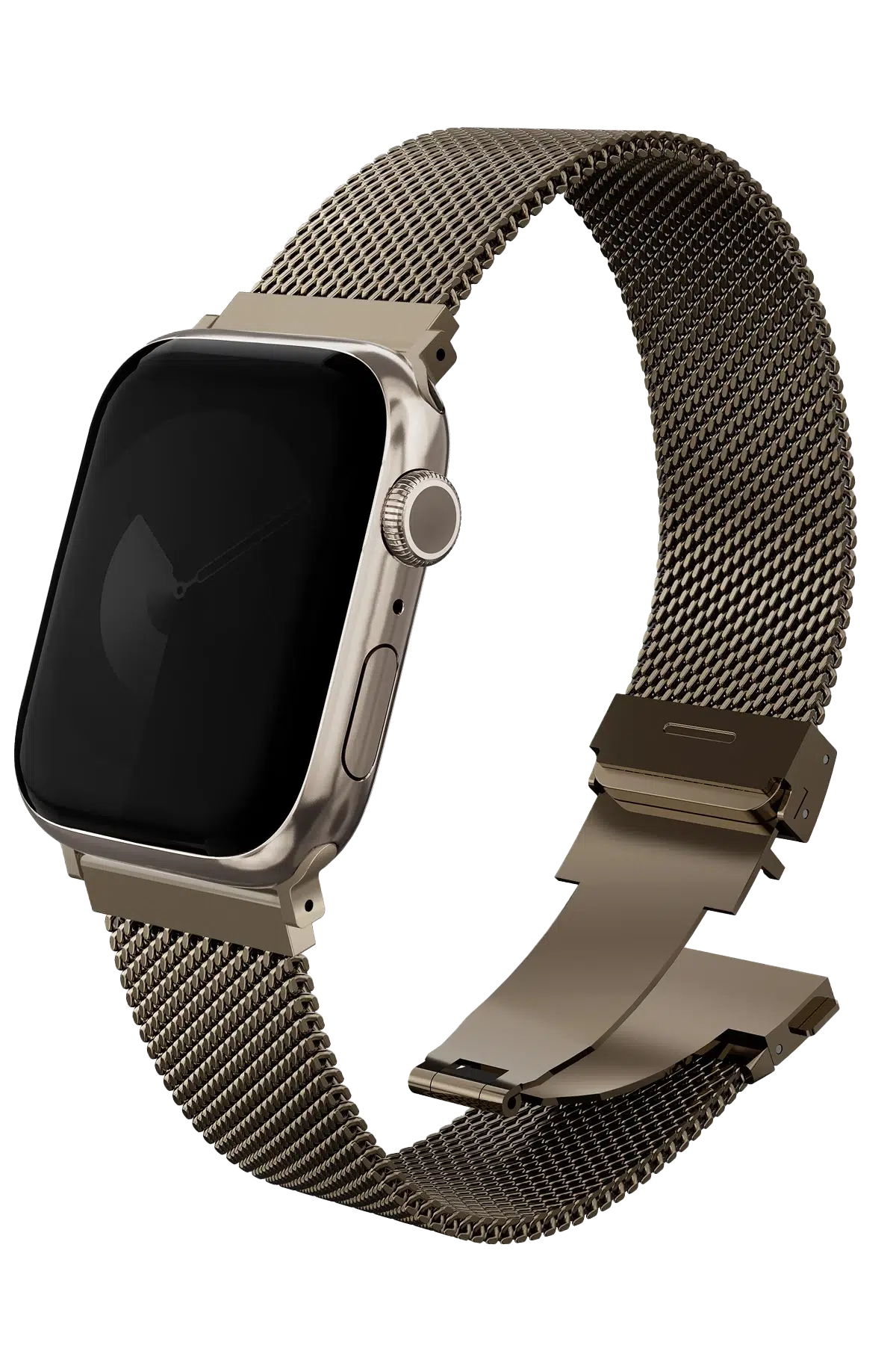 Uniq Apple Watch Ultra 41mm Dante Pro Çelik Örgü Kordon - Gold