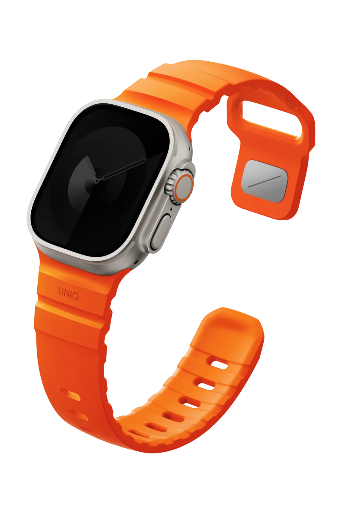 Uniq Apple Watch Ultra 49mm Alton Silikon Kordon - Turuncu