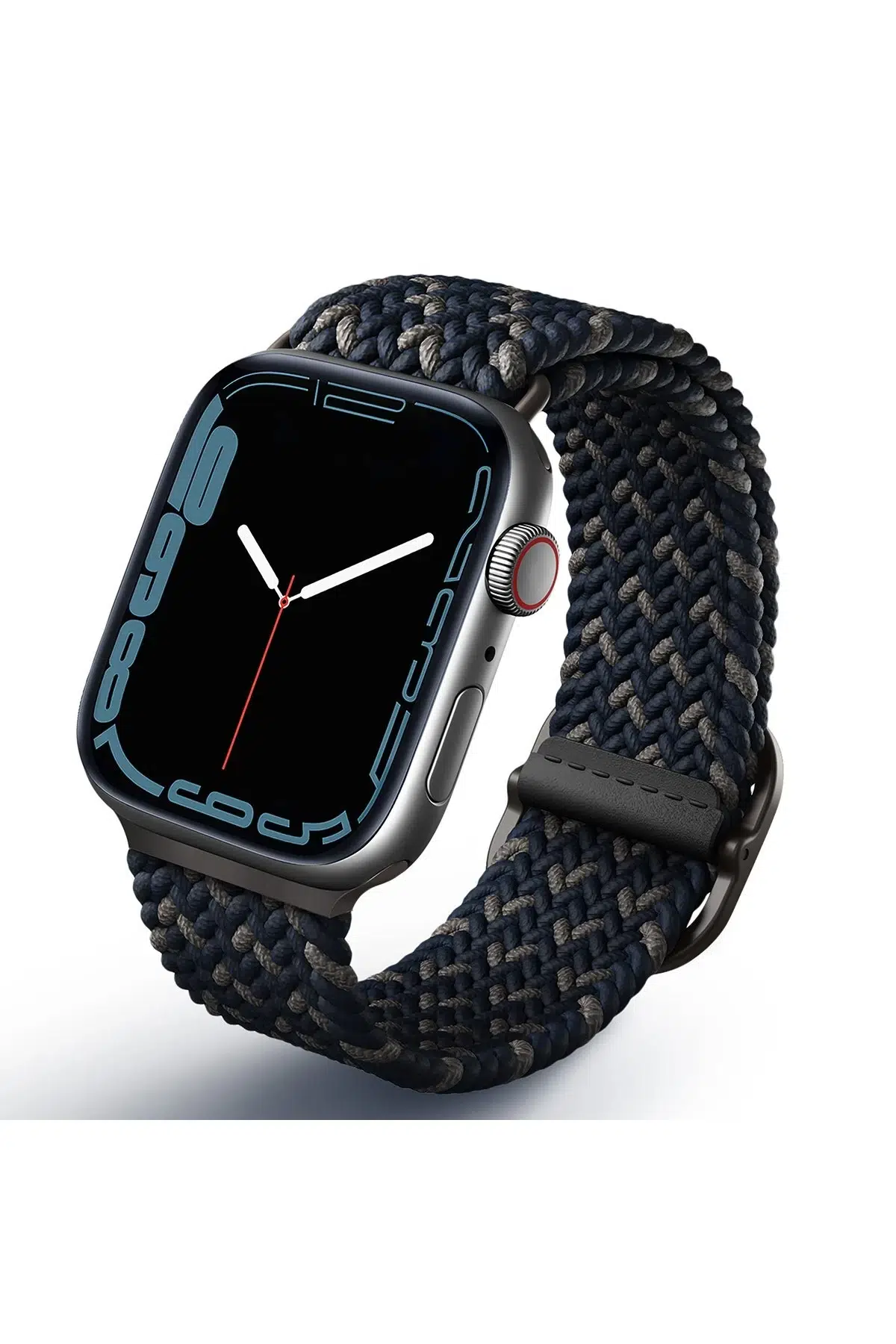 Uniq Apple Watch Ultra 49mm Aspen Designer Örgülü Kordon - Lacivert