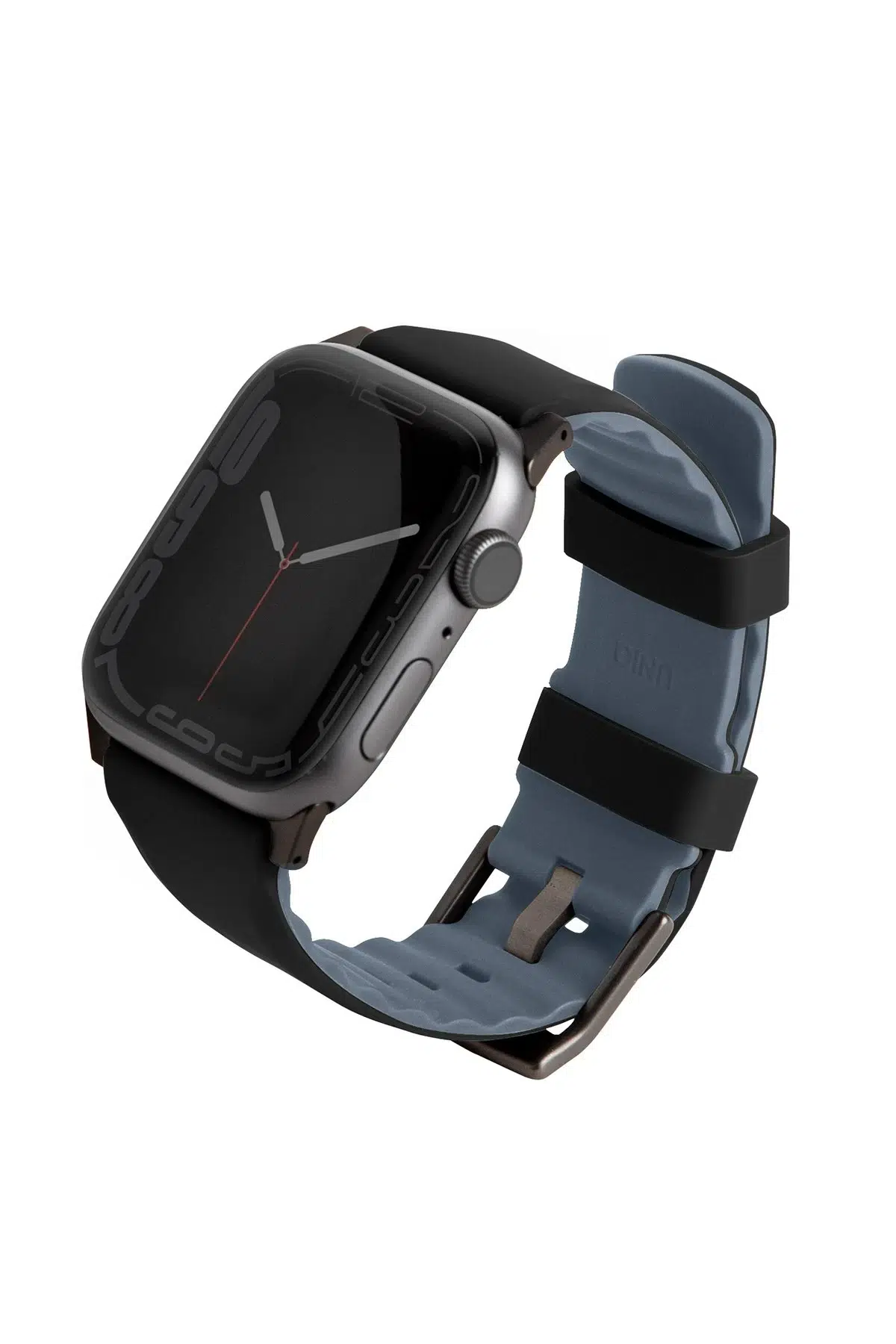 Uniq Apple Watch Ultra 49mm Linus Airosoft Silikon Kordon - Siyah