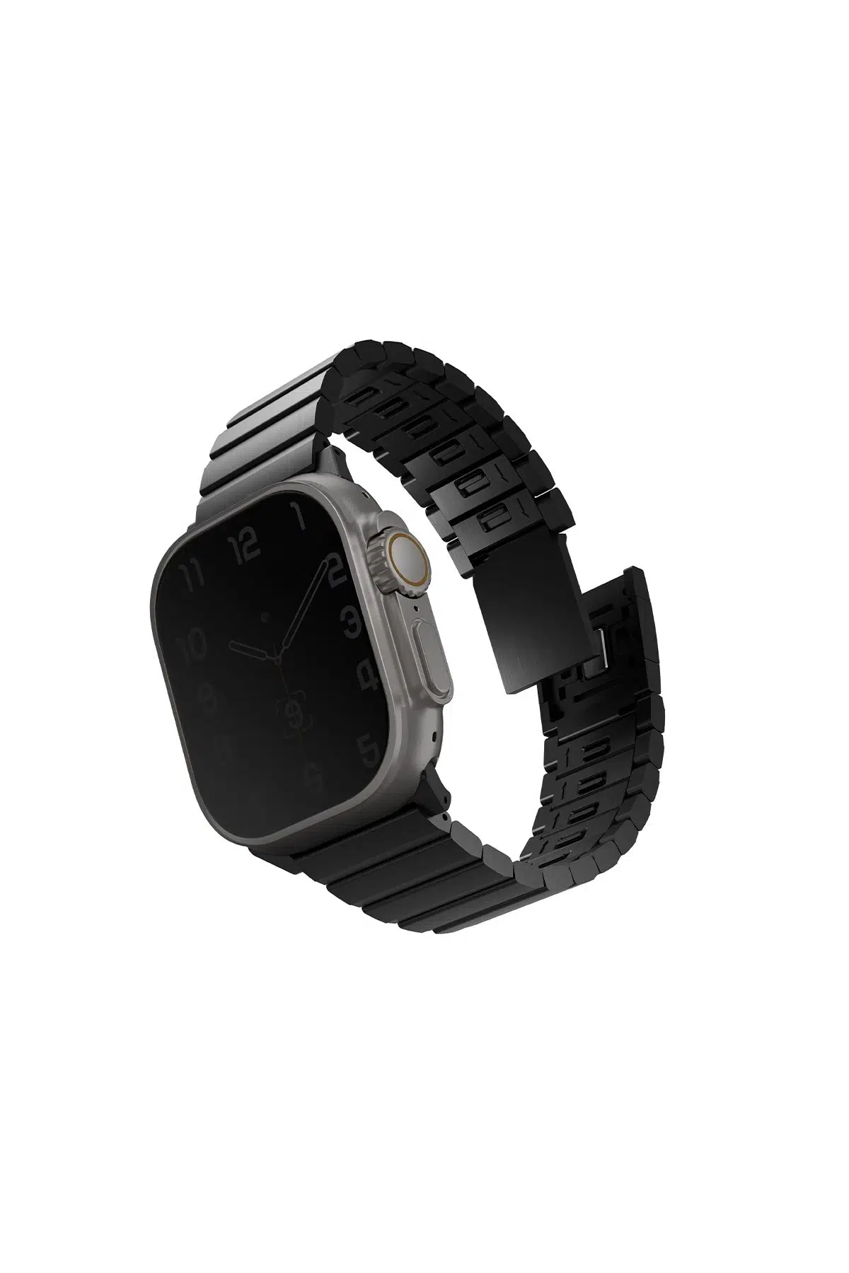 Uniq Apple Watch Ultra 49mm Strova Mag Çelik Kordon - Siyah