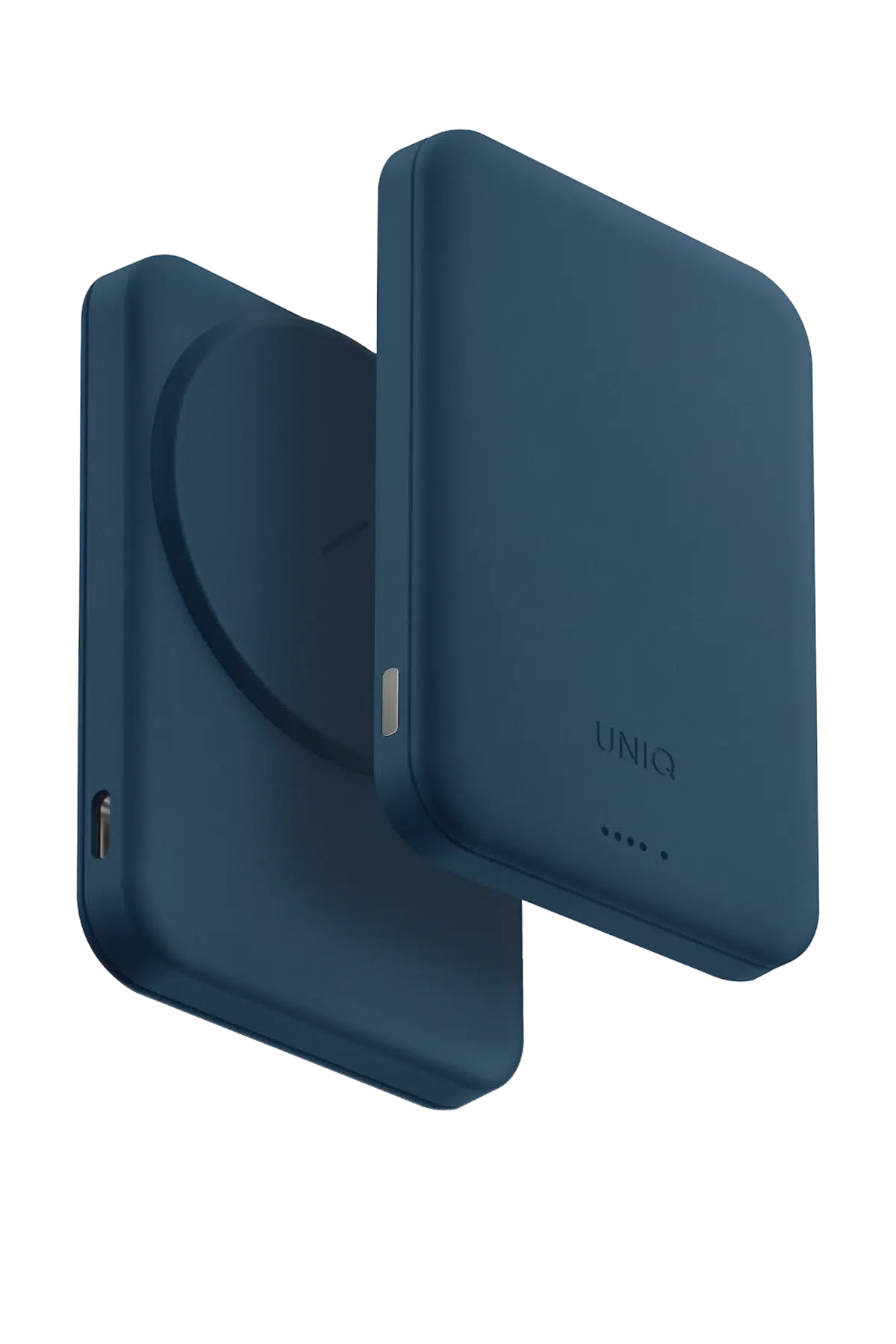 Uniq Lyden Lexa 5.000mAh Manyetik PD Kablosuz Type-C Powerbank - Mavi