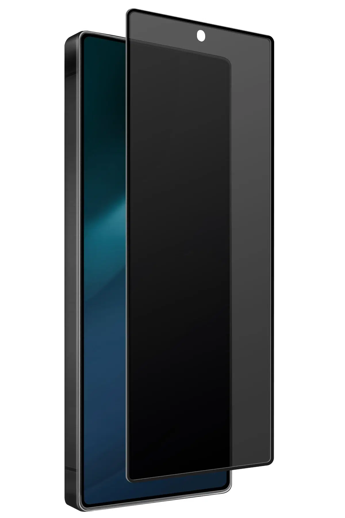 Uniq Samsung Galaxy S25 Ultra Optix Hayalet Ekran Koruyucu - Siyah